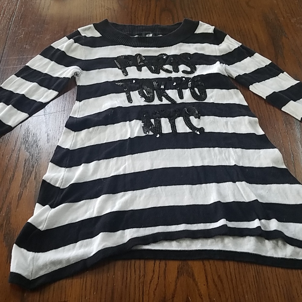 H&M 3/4 sleeve sweater size 10/12